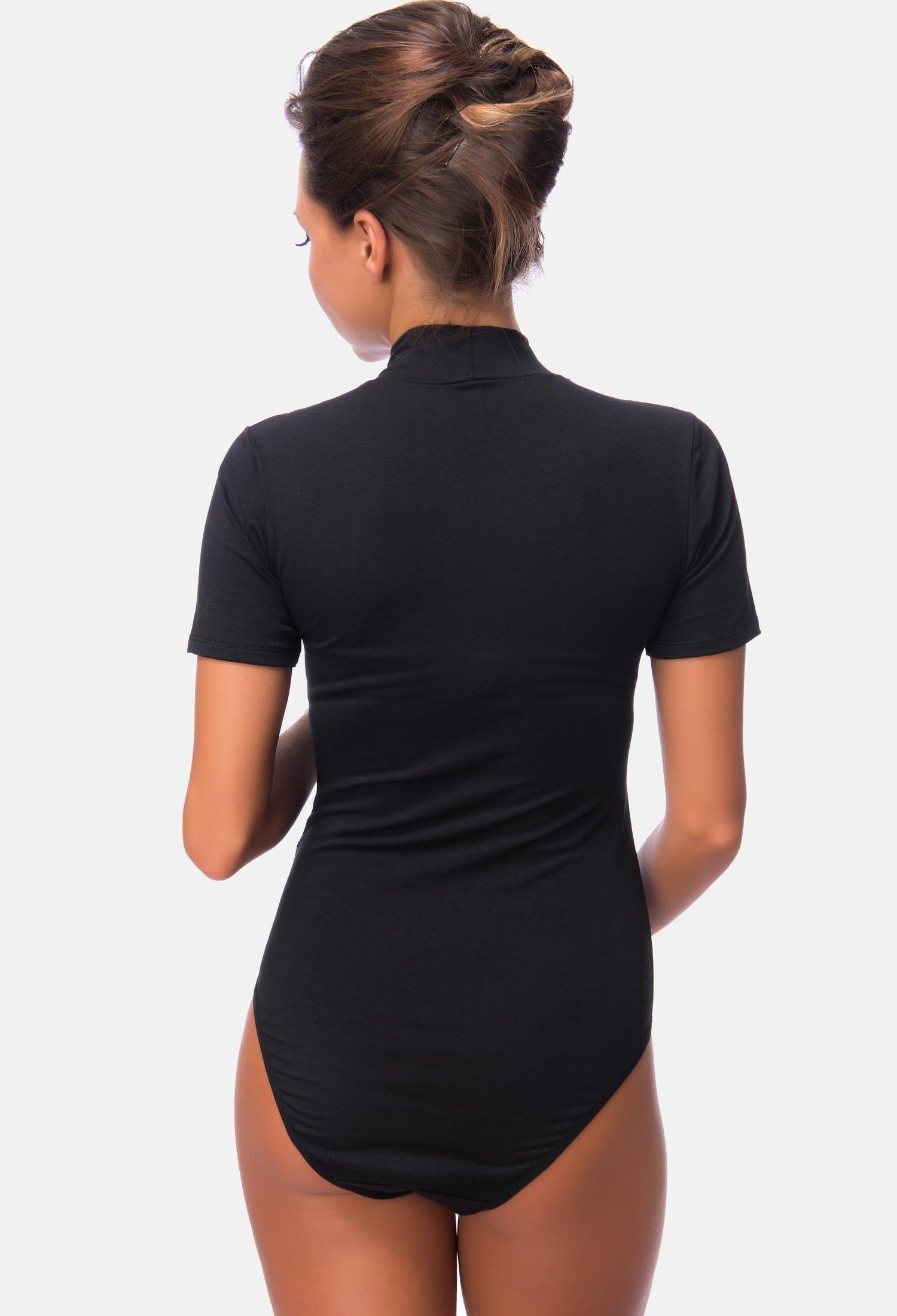 Evoni Body Kurzarmbody Halbkragen Bodysuit