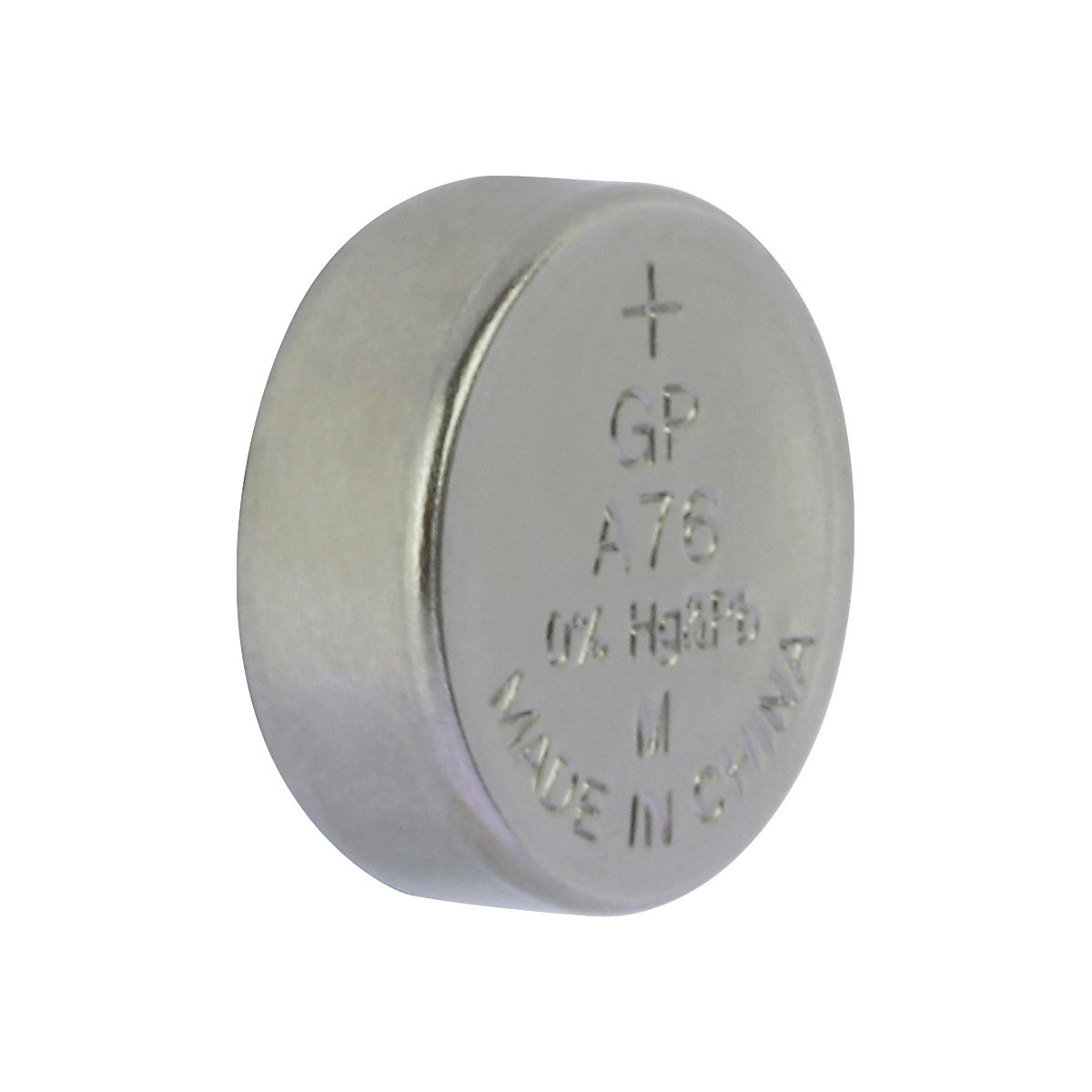 Knopfzelle GP Alkaline LR44, 76A, 1,5 Volt, 4er Blister