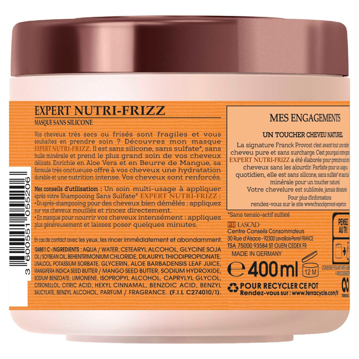 Franck Provost Expert Nutri-Frizz