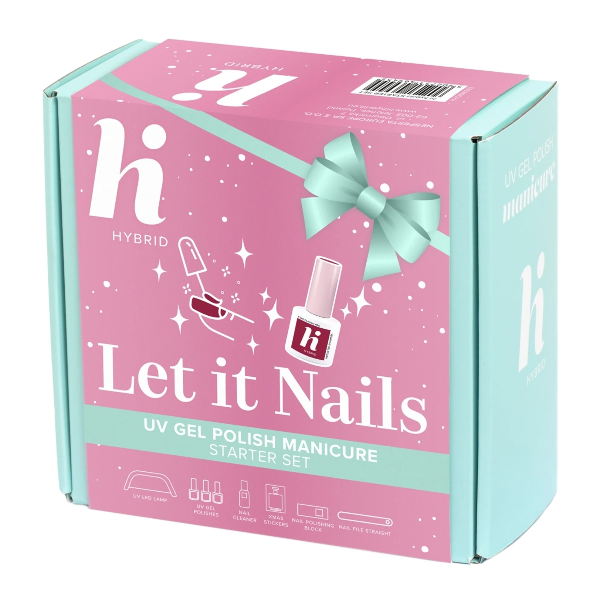 UV Gel Polish Let it Nails Starter Sæt - Make Up Box