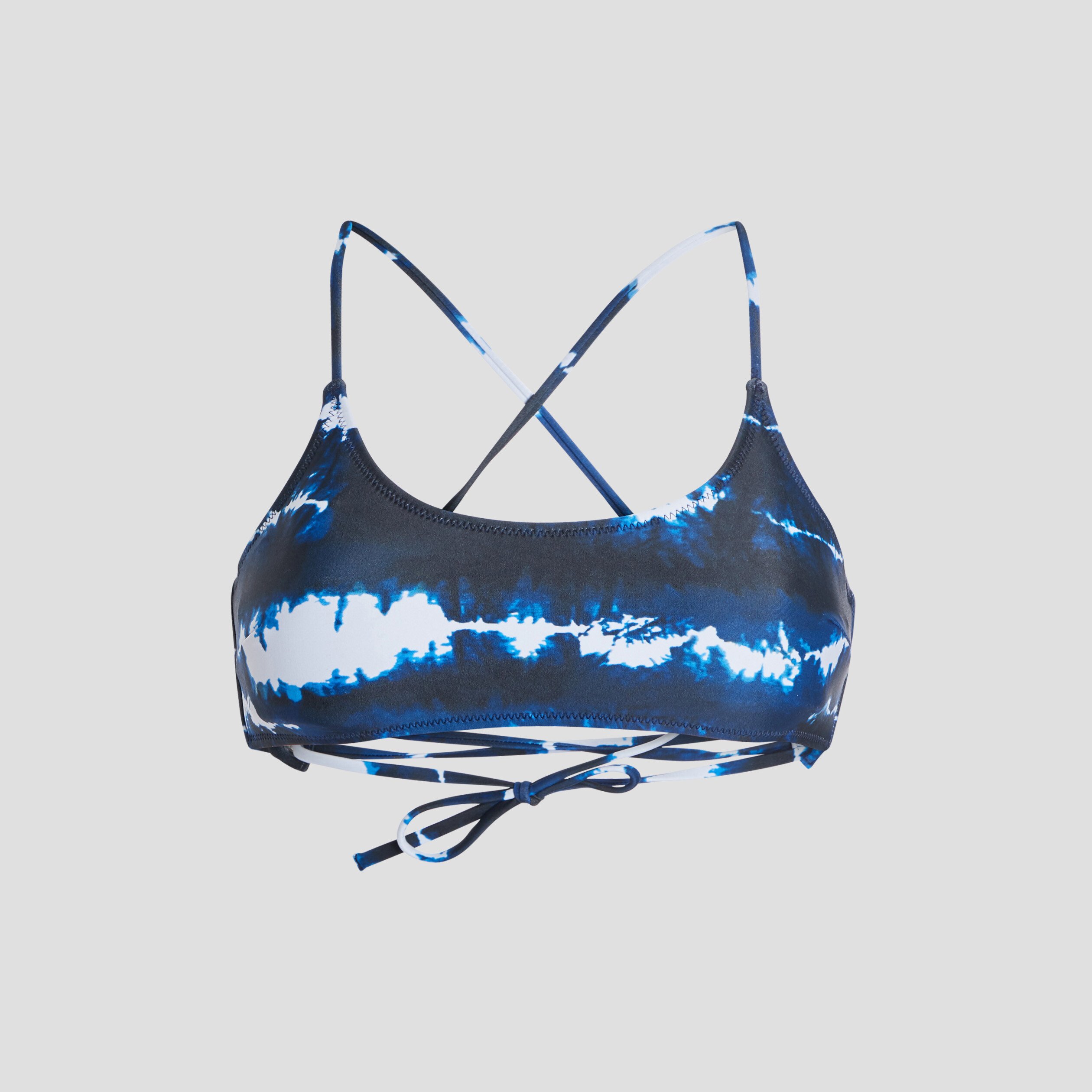 Haut de maillot de bain bleu marine femme | La Halle