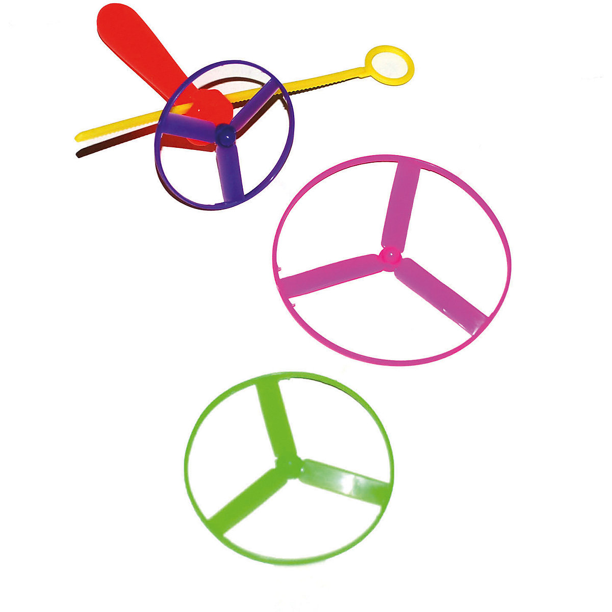 Fliegende Propeller, 12 Stück