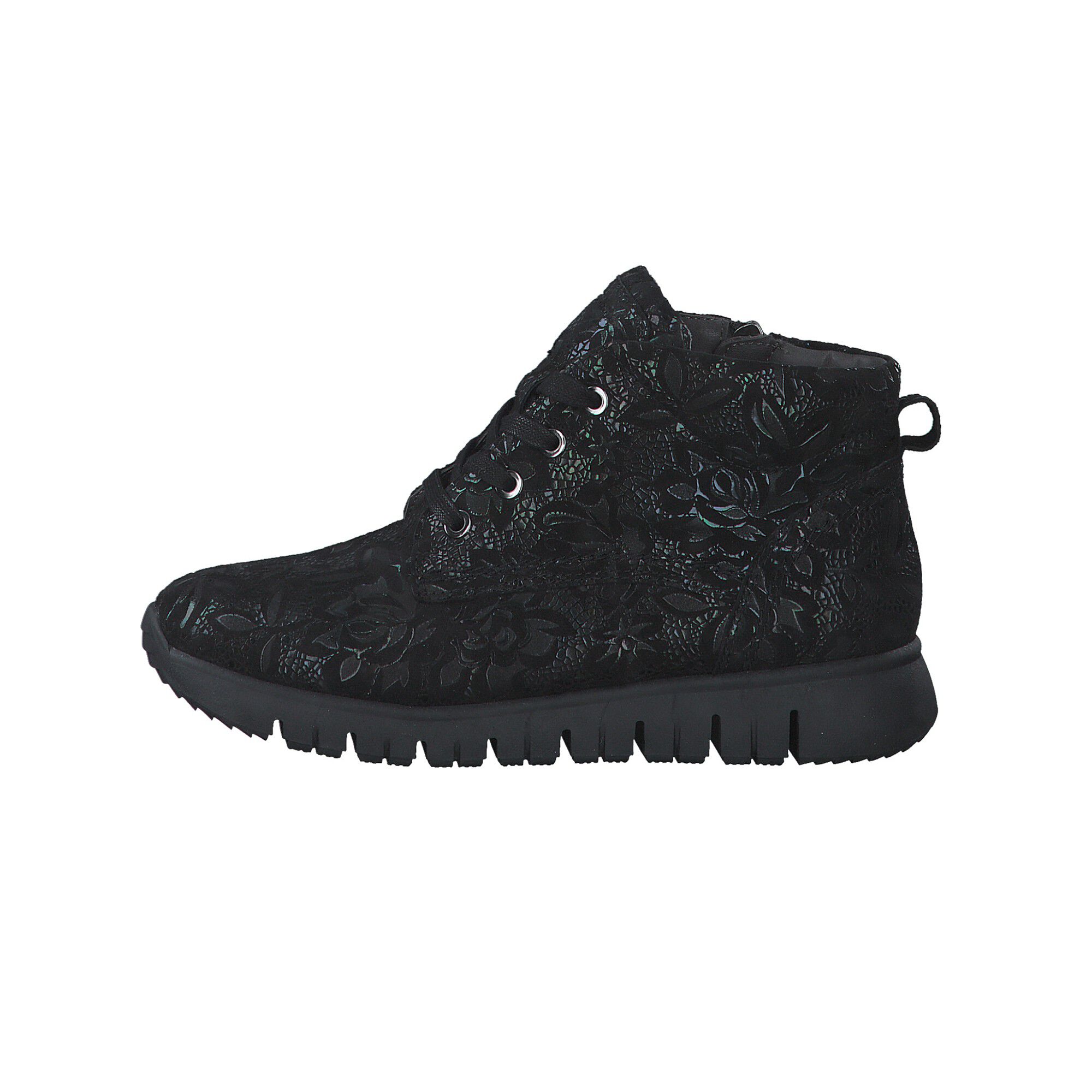 Bottines dessus cuir