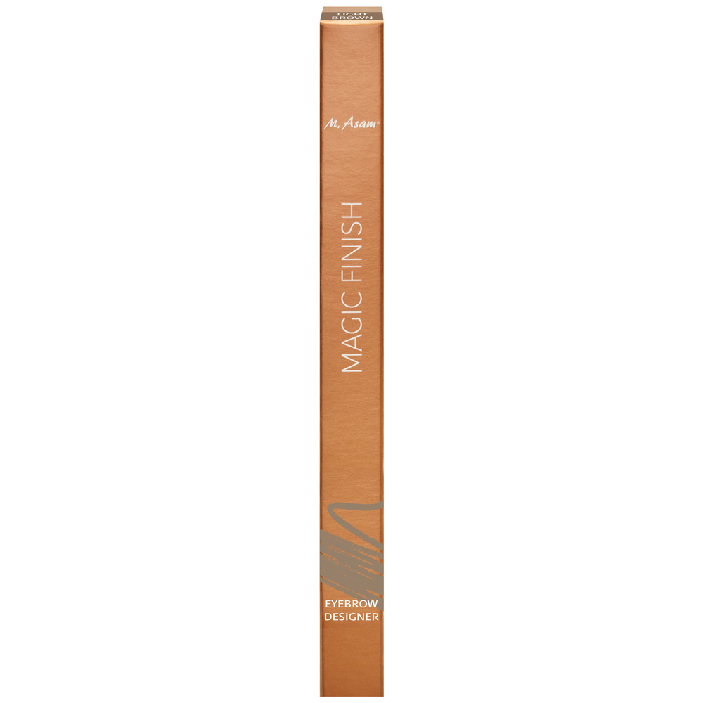 m.asam MAGIC FINISH Crayon à sourcils marron clair Crayon sourcils marron clair