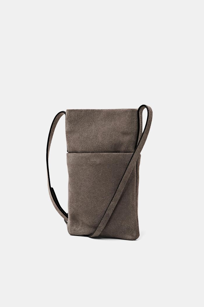Handytasche aus Veloursleder