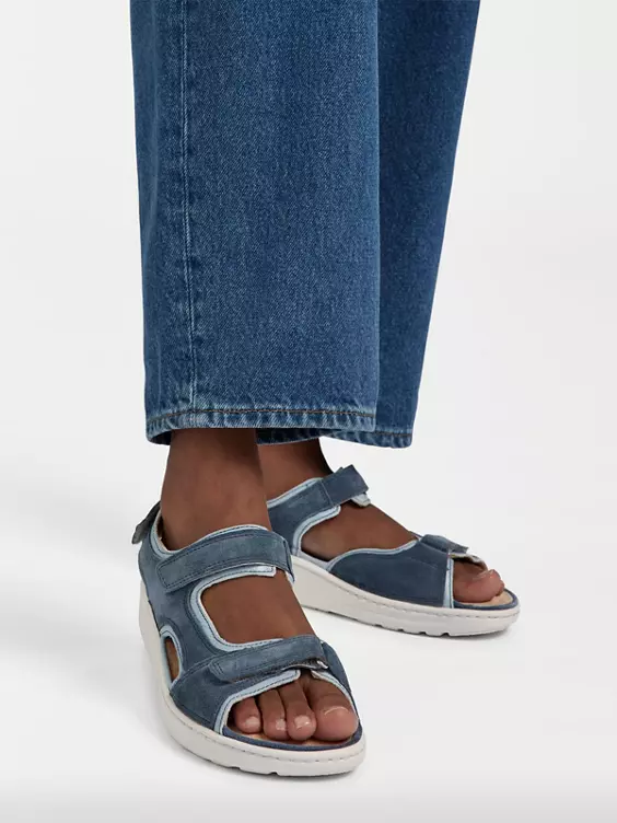 Medicus Leder Komfort Keilsandalette