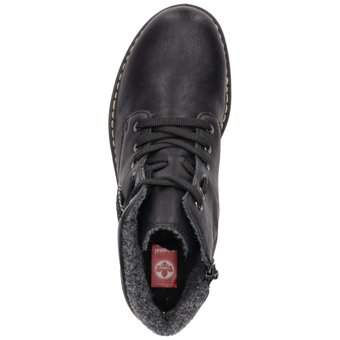 Rieker Schnürstiefelette in schwarz