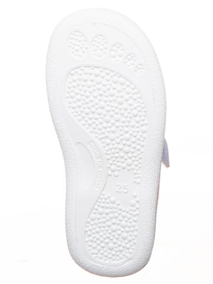 kmins Leder-Barfußschuhe in Weiß/ Bunt günstig kaufen