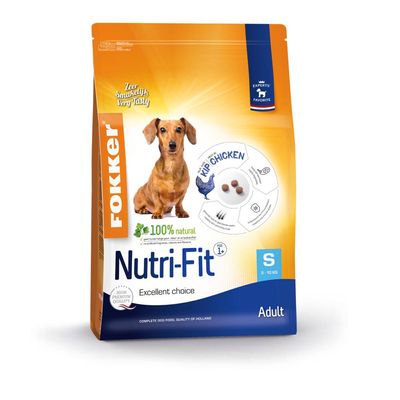 Fokker Adult Small Nutri-Fit Hundefutter