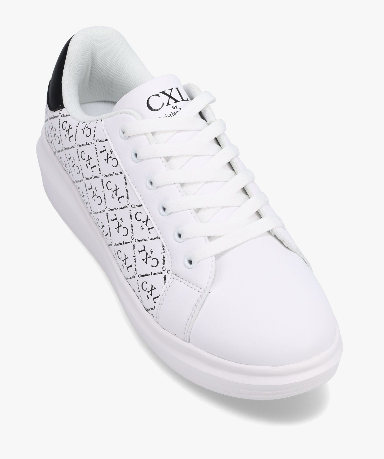 Baskets homme imprimées à semelle plateforme – CXL by Ch... blanc | GEMO
