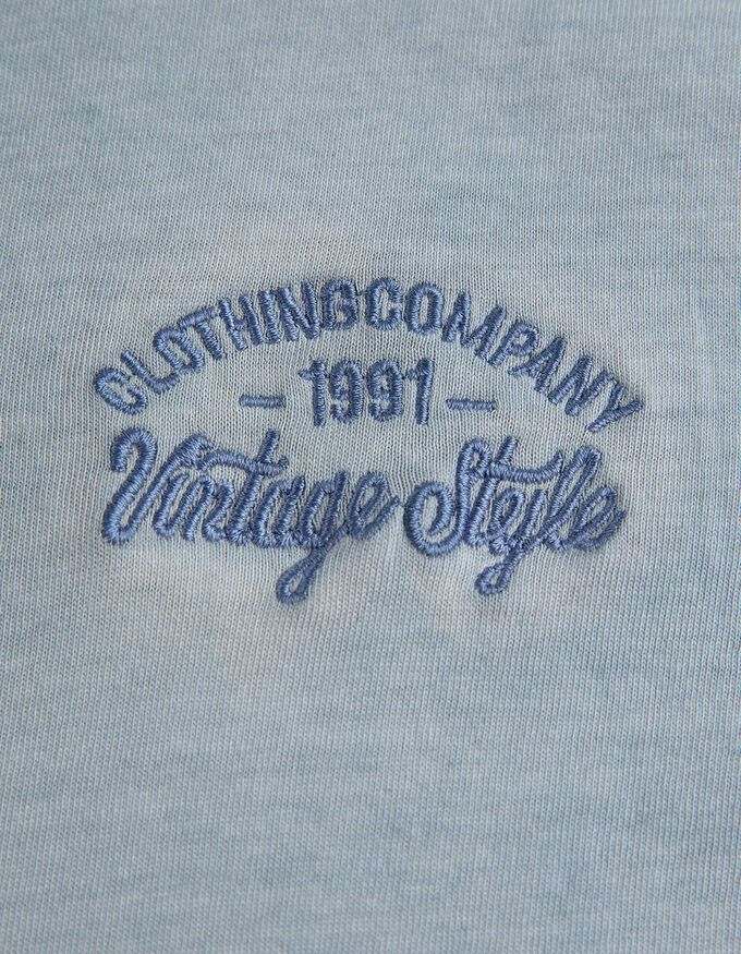 T-Shirt - Gerollte Abschlüsse
