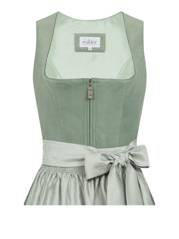 Nübler Midi Dirndl Effi in Salbei günstig kaufen