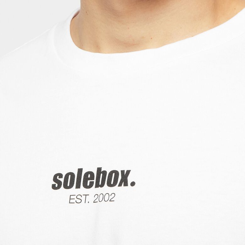 solebox Logo Longsleeve white