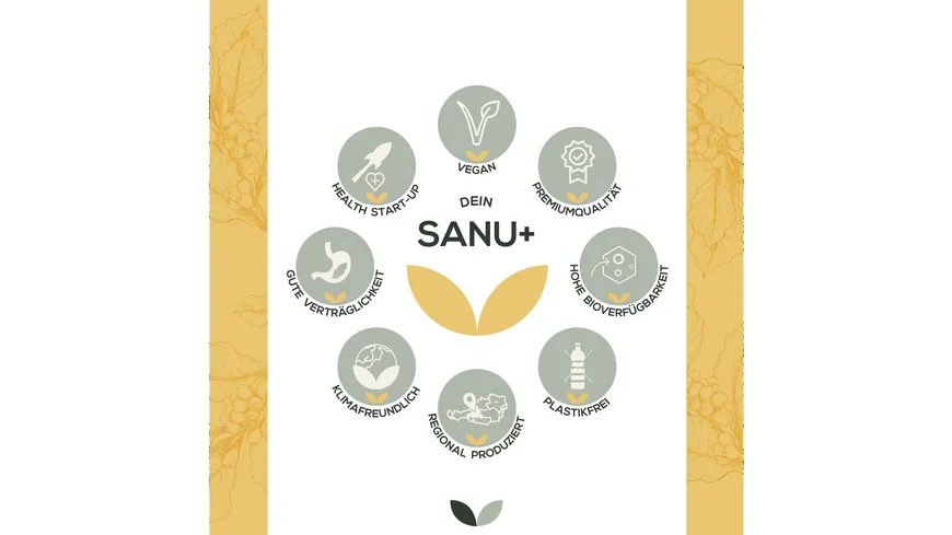 sanutrition Kapseln Vitamin C 500 Gepuffert & Pflanzlich