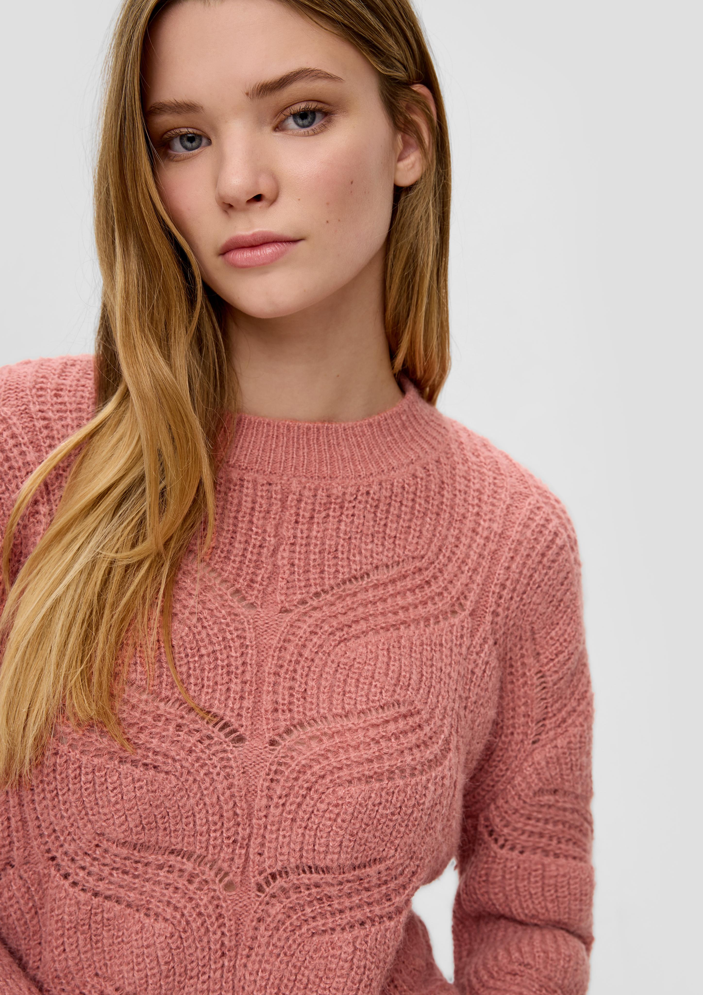 Strickpullover mit Zopfmuster  2151205-2068