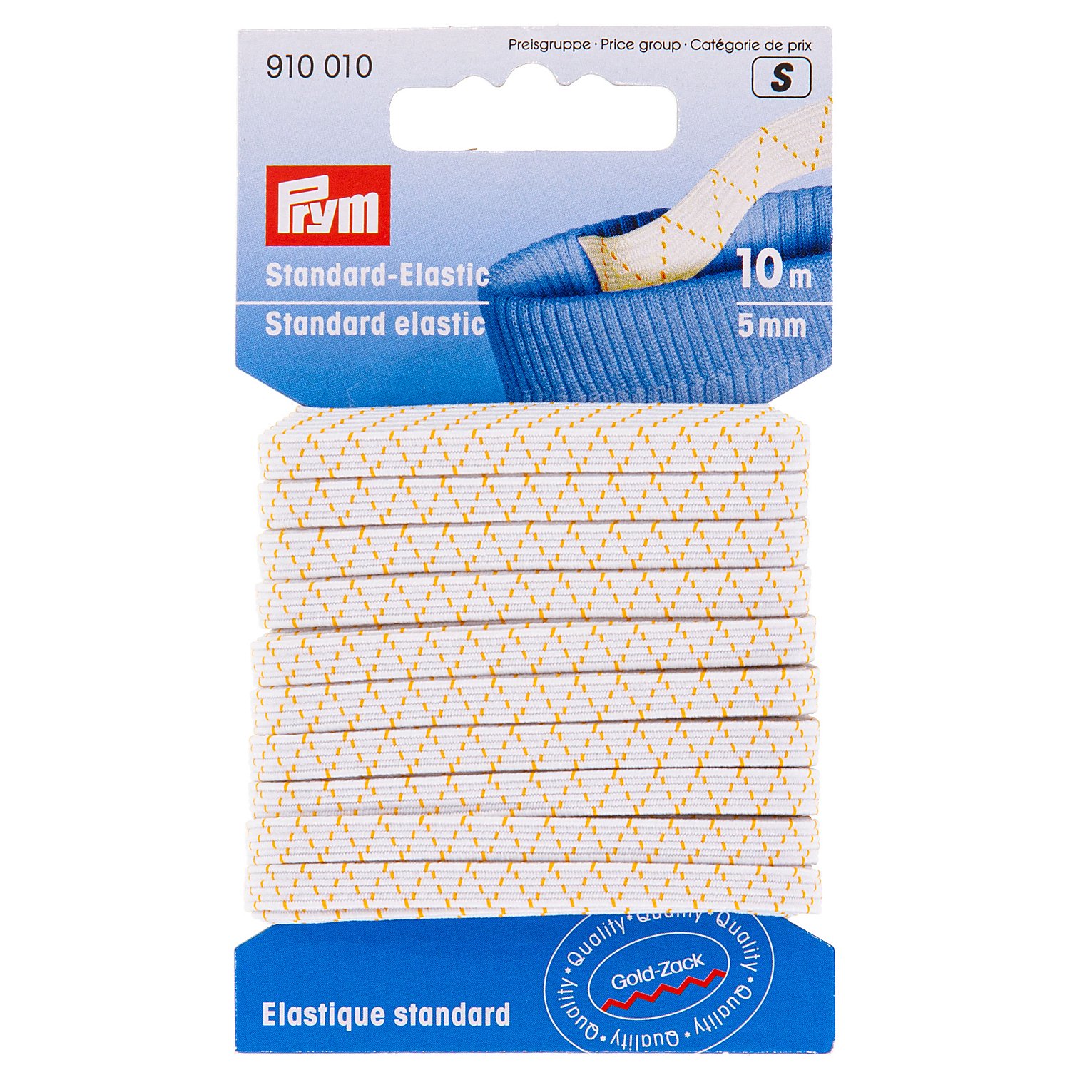 Prym Gold-Zack Gummiband 