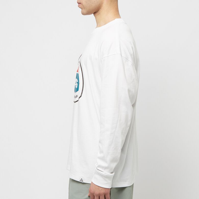 NIKE ACG Long Sleeve Tee Outdoor Sign white
