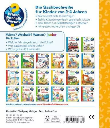 Ravensburger Wieso? Weshalb? Warum? junior, Band 18: Die Polizei