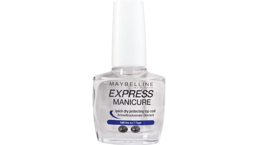 MAYBELLINE NEW YORK Nagellack Express Manicure Überlack 10 ml