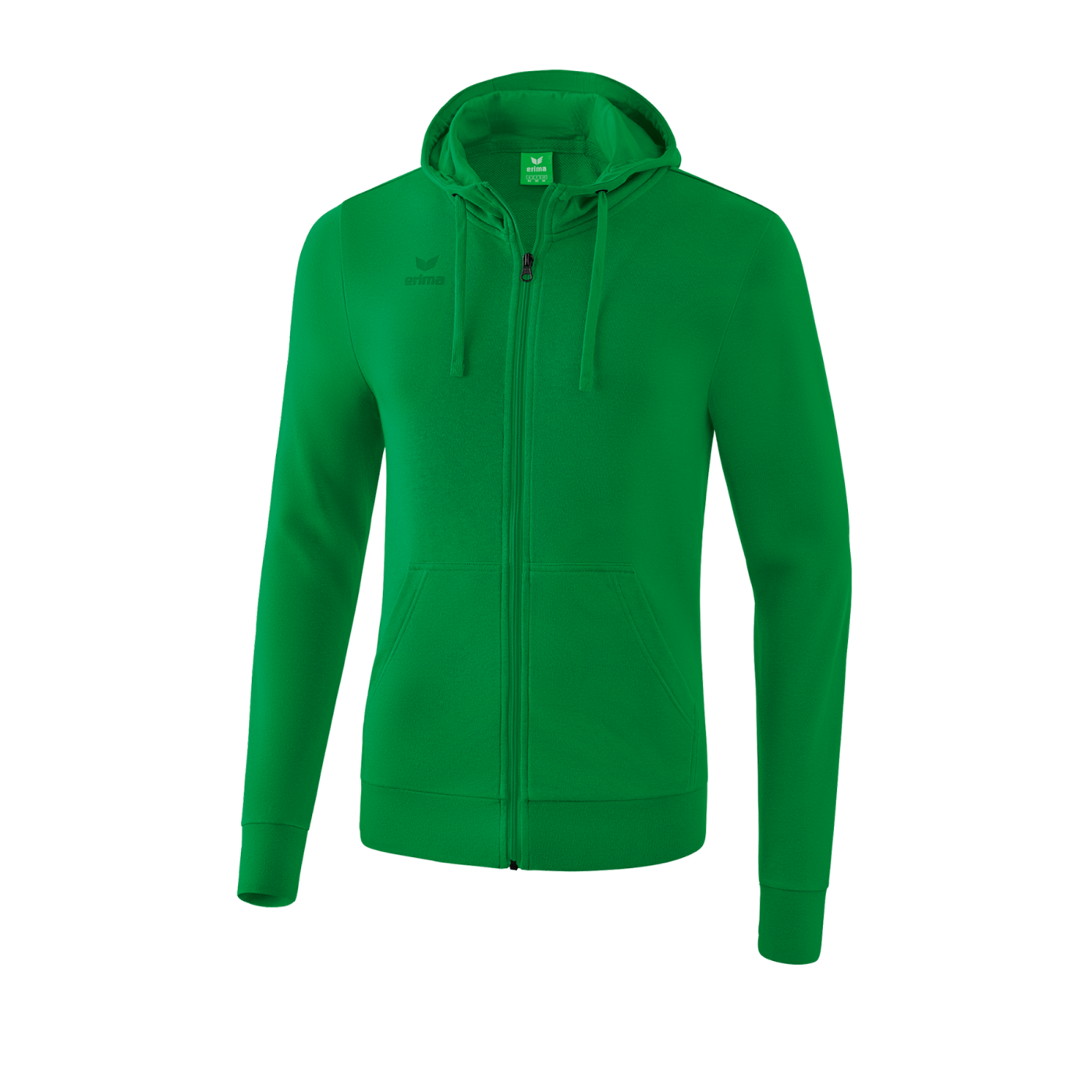 Erima Basic Kapuzenjacke Kids Grün