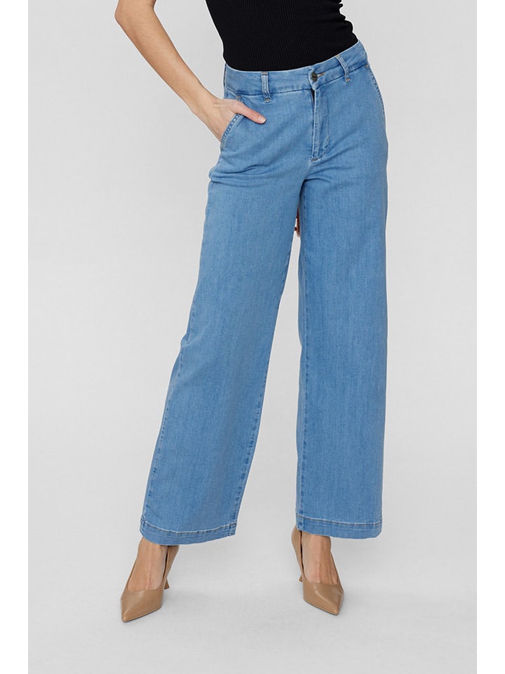 NÜMPH Jeans - Comfort fit -  in Hellblau günstig kaufen