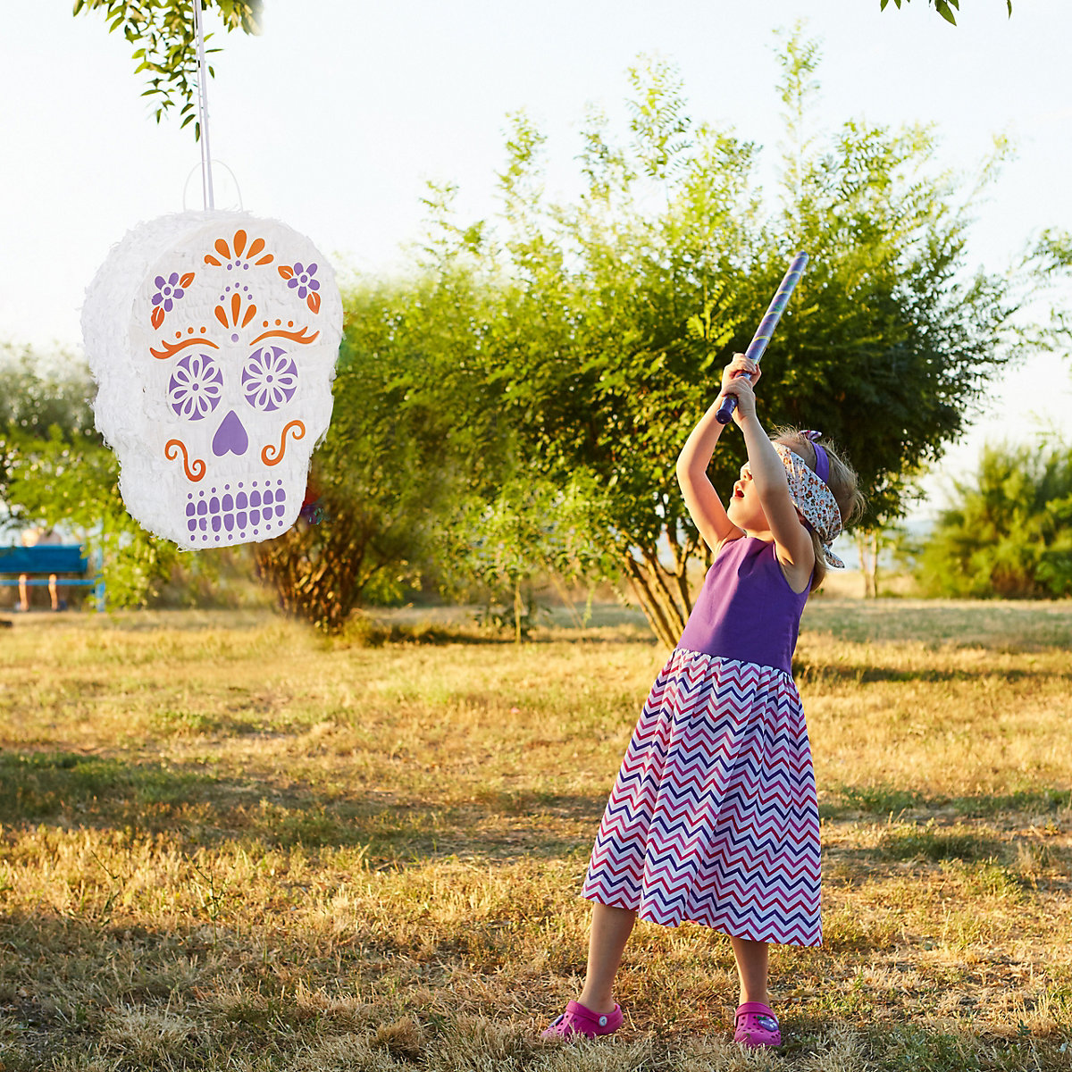 291 tlg. Pinata Set Totenkopf