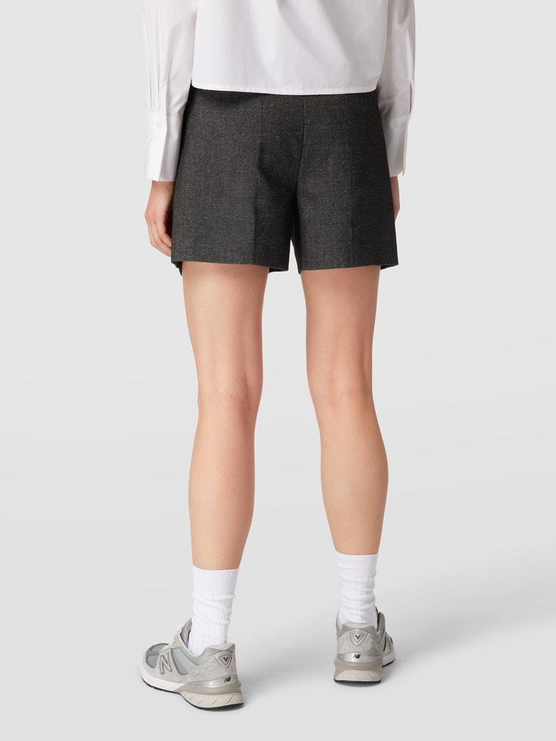 Chino-Shorts mit Bundfalten - Ann-Kathrin Götze X P&C in dunkelgrau meliert