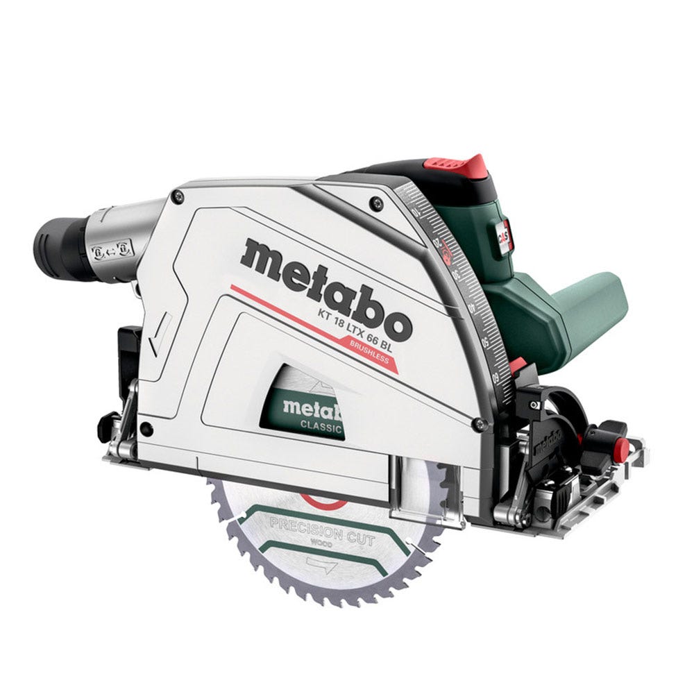 METABO KT 18 LTX 66 BL Cordless Plunge Cut Circular Saw Skin 601866840