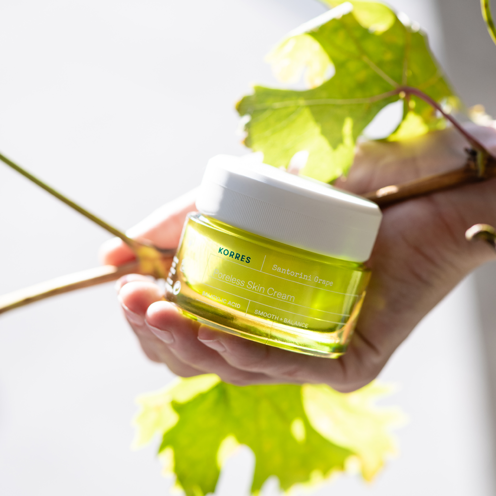 Korres SANTORINI GRAPE Porenverfeinernde Creme 40 ml