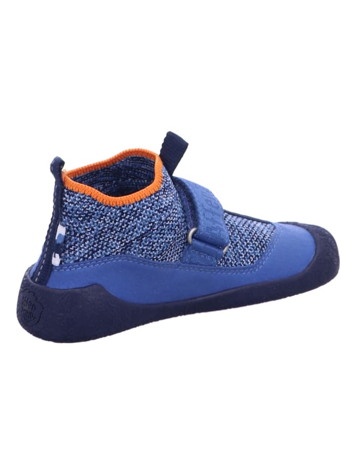 Affenzahn Jungen- Halbschuhe Lauflerner Knit Toddly Elefant in Blau günstig kaufen