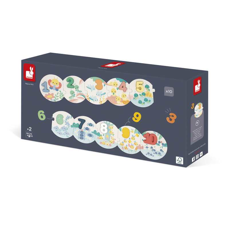 Puzzle mes premiers chiffres Janod