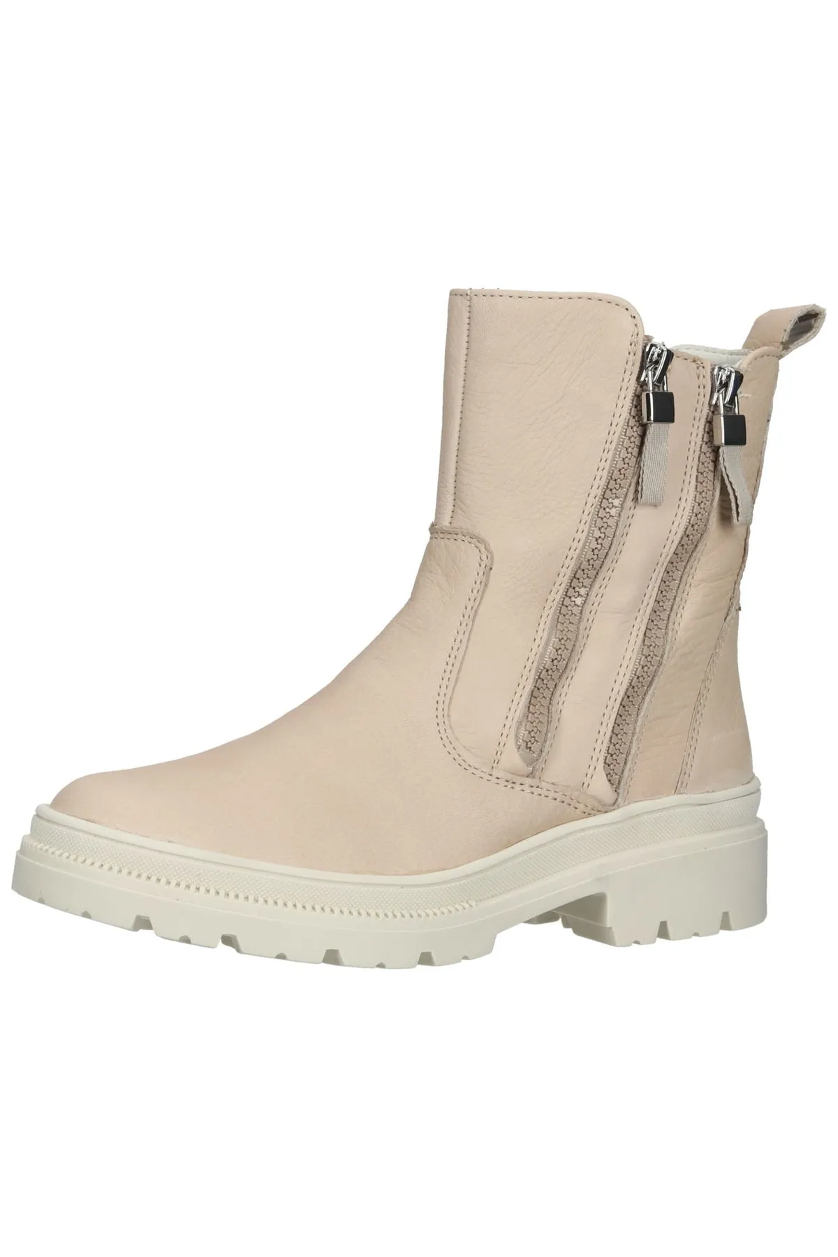 ARA  Stiefelette - Beige - Blockabsatz