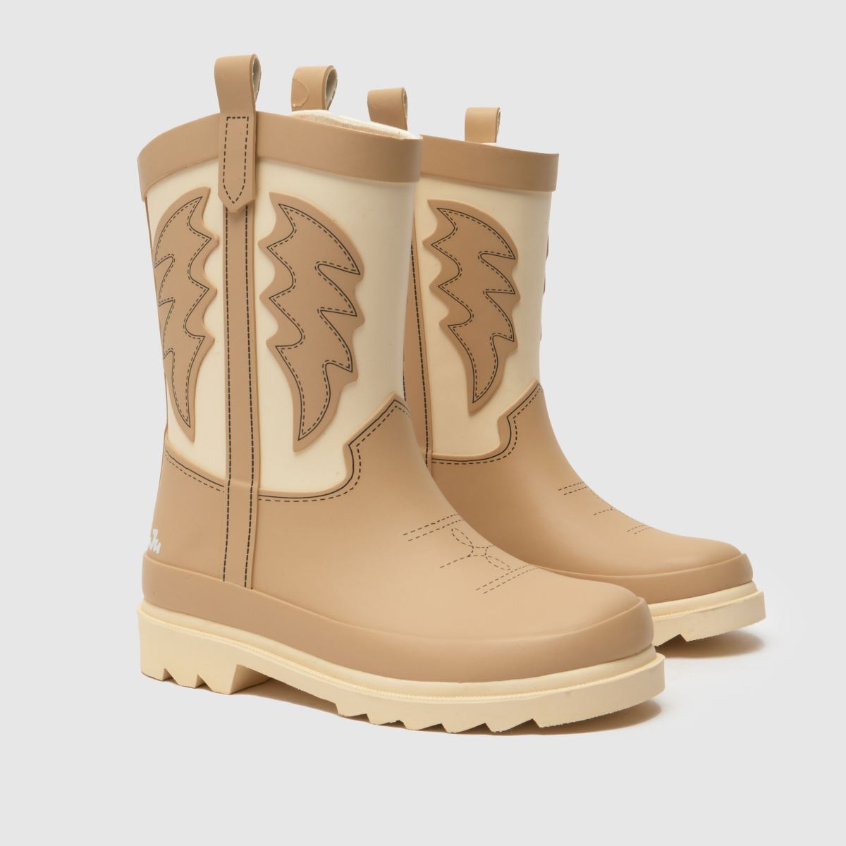 JUJU JELLIES beige gummistövlar för flickor och juniorer