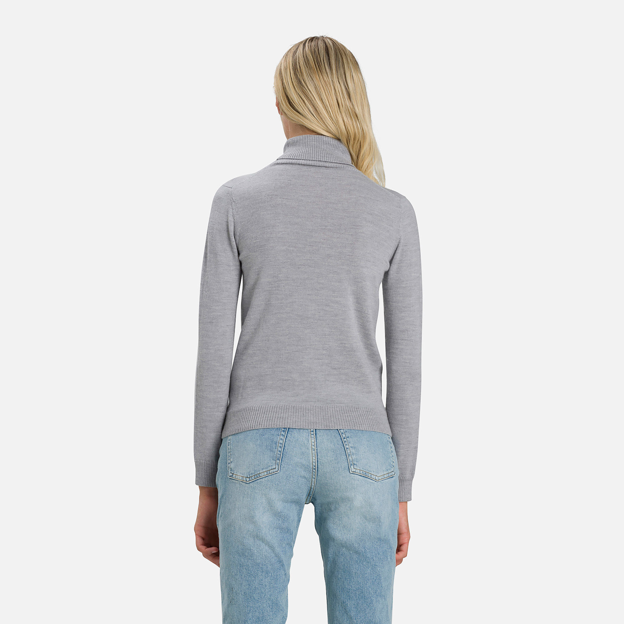Pull à col roulé Classique Femme