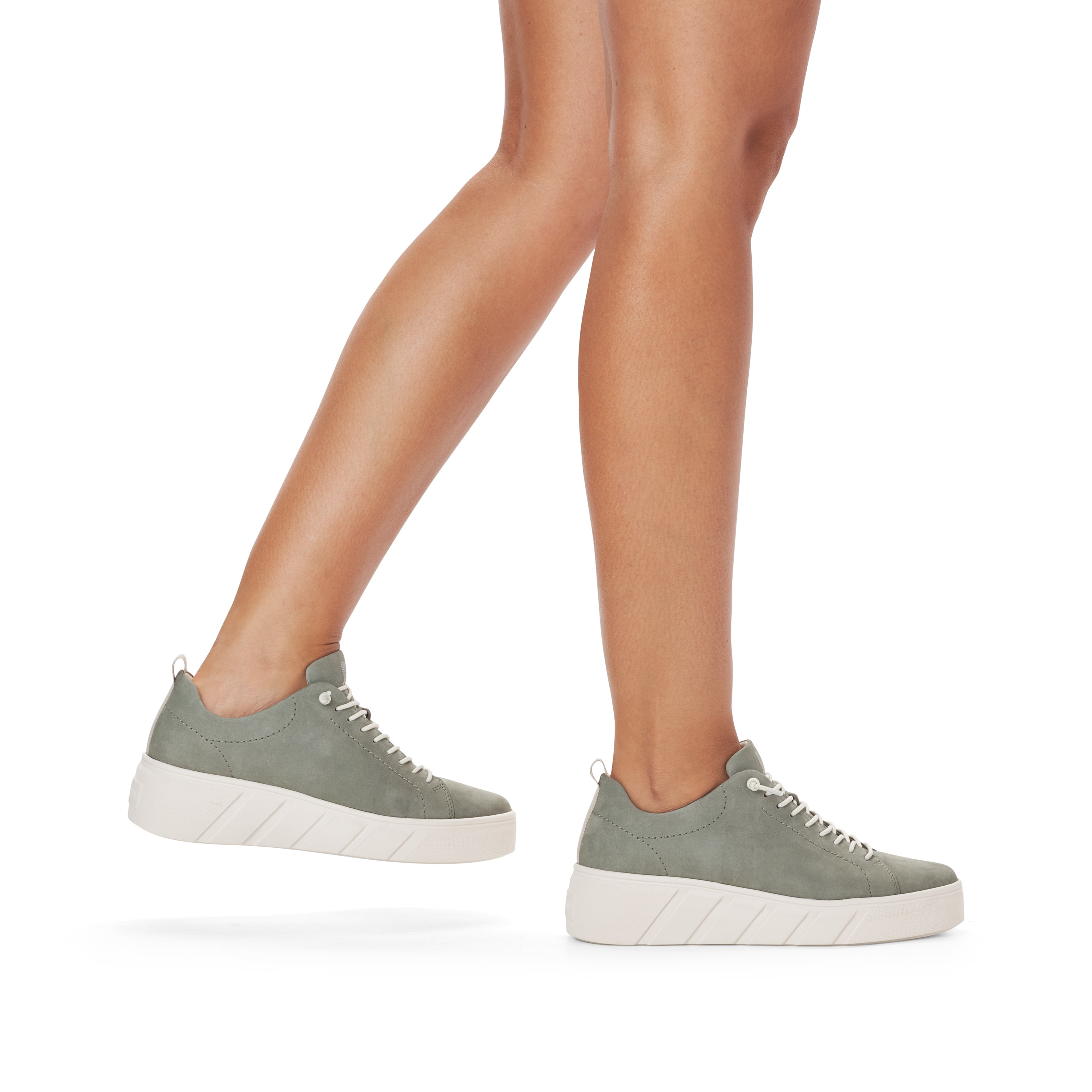 Rieker Damen Sneaker Low khaki green