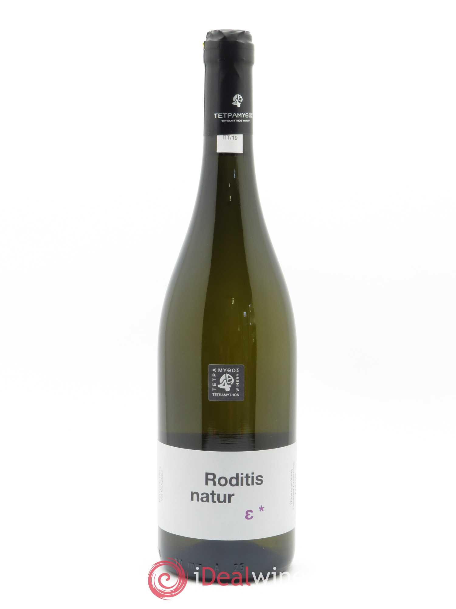 Patras Tetramythos Roditis Nature  2019 - Lot de 1 Bouteille