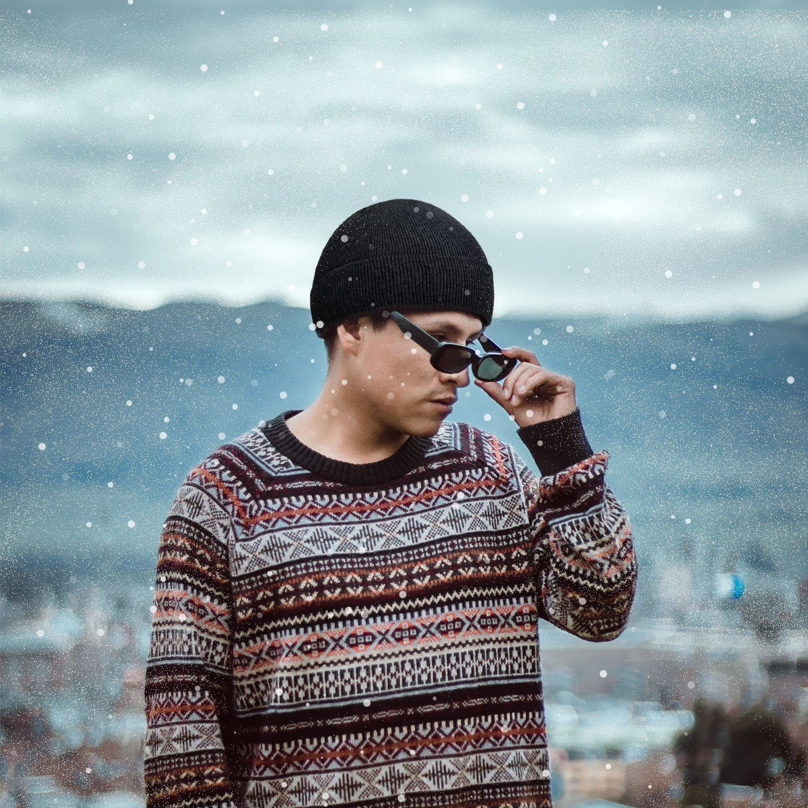CALIYO Schlupfmütze Wintermütze Herren Damen Strickmütze Beanie Mütze Wollmütze Winter Erwachsener klassisches Design Herrenmütze Weich Elastisch