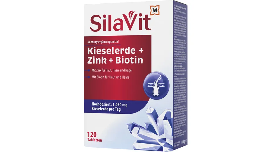 SilaVit Tabletten Kieselerde Zink Biotin