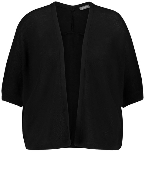 Oversized-Strickjacke mit halbem Arm