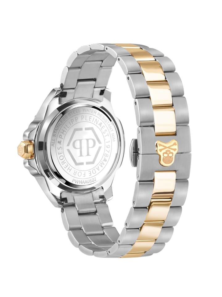 Philipp Plein Philipp Plein Unisex Uhr The $kull Genderless  in gold günstig kaufen onesize