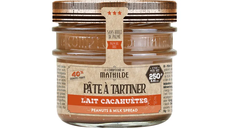 Le Comptoir de Mathilde Cremiger Erdnussaufstrich 250 g