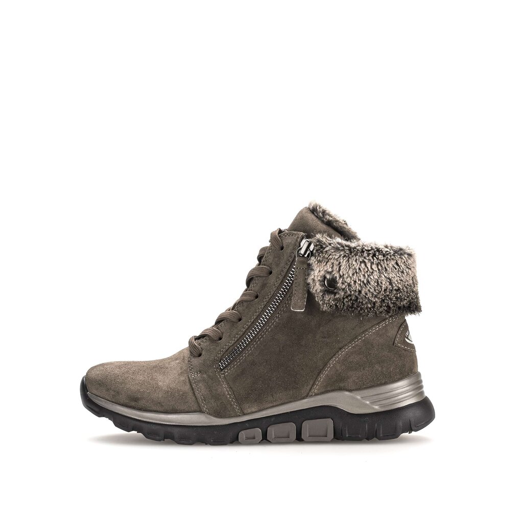 rollingsoft Schnürstiefelette grau