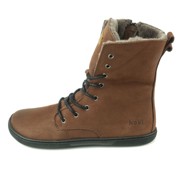 Koel bare |mid ~ Faro Schnürstiefel Winter ~ Chocolate