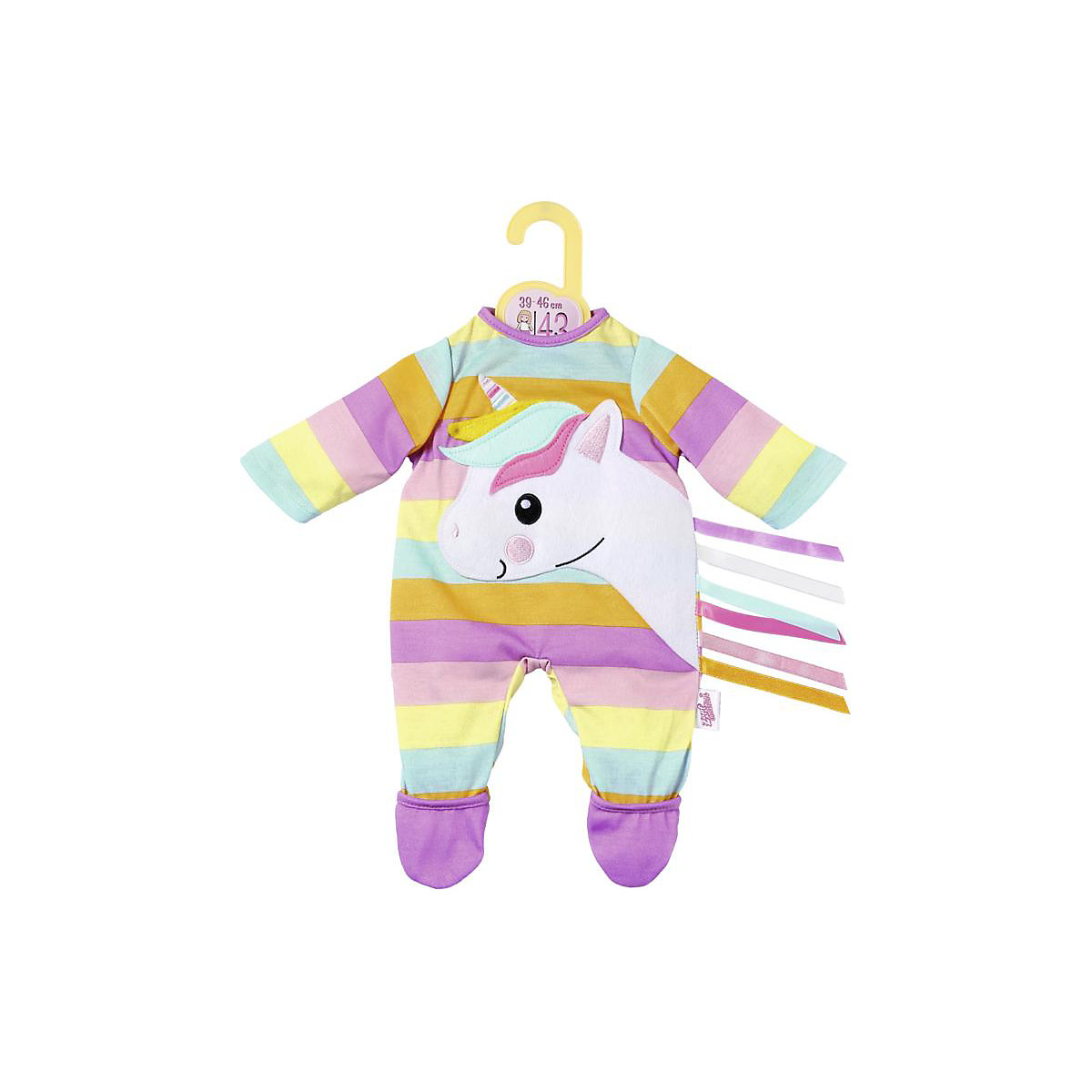 Dolly Moda Strampler Einhorn 43 cm