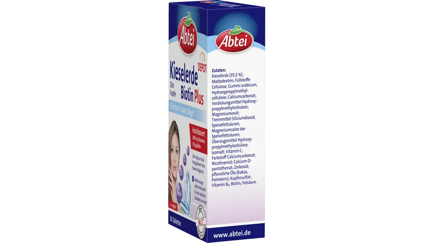 ABTEI Kieselerde Biotin Plus 56Tbl