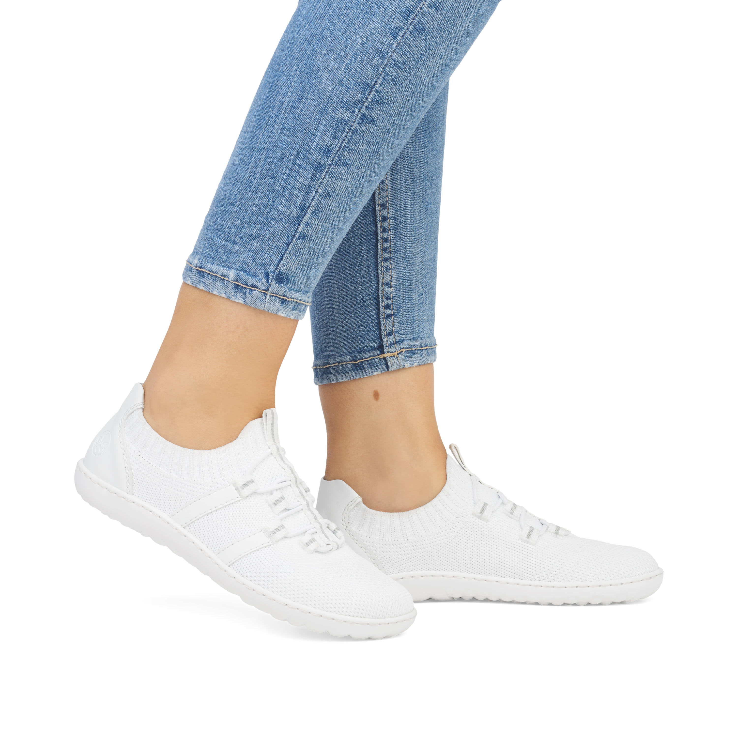 Rieker Damen Slipper altweiss