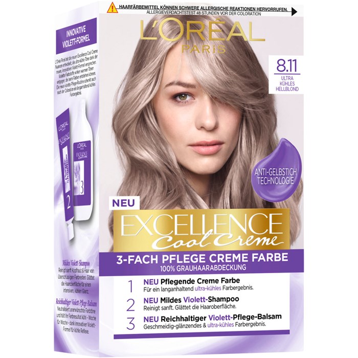 Cool Creme Haarfarbe