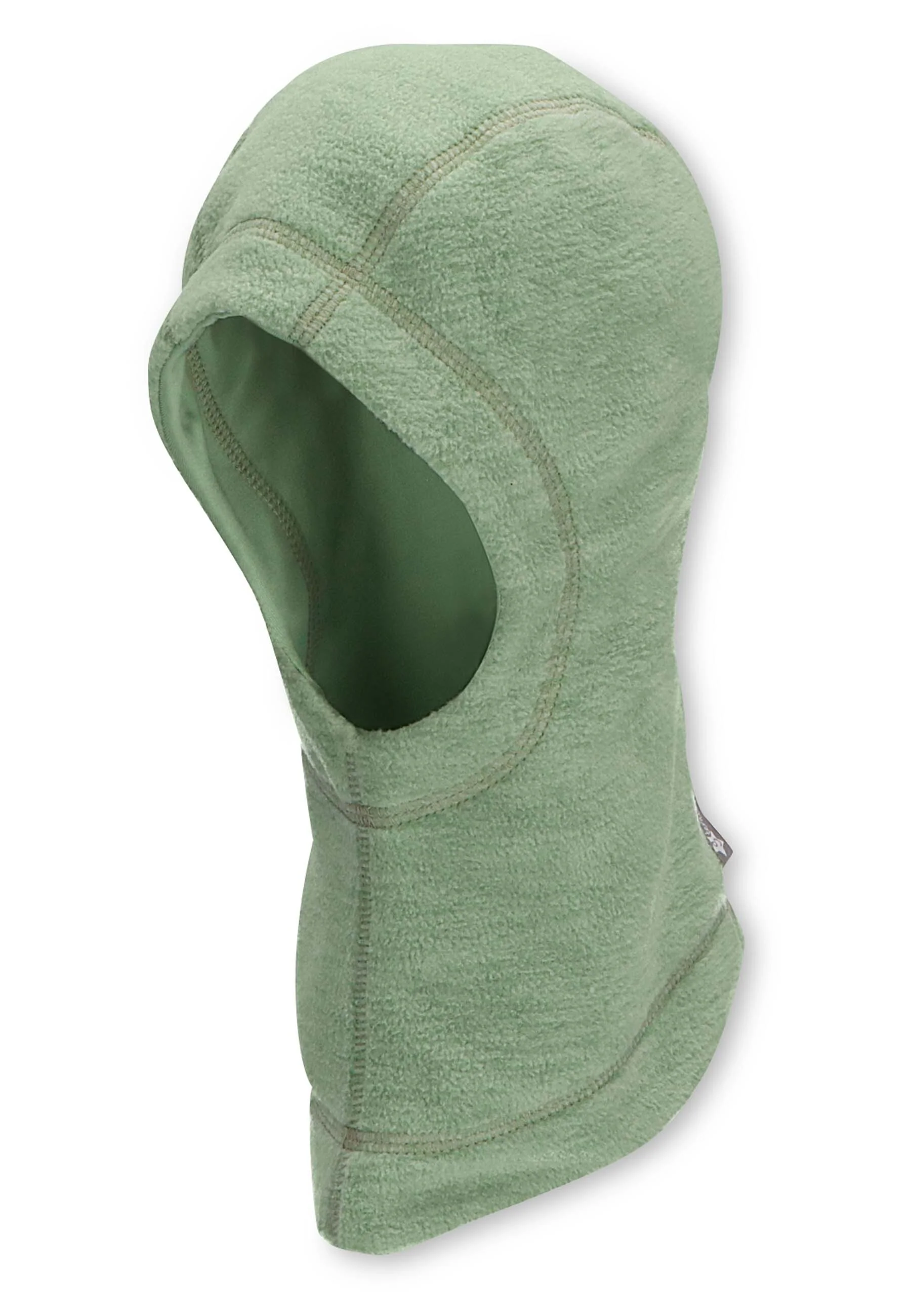 Schalmütze aus Microfleece melange (recycelt)
