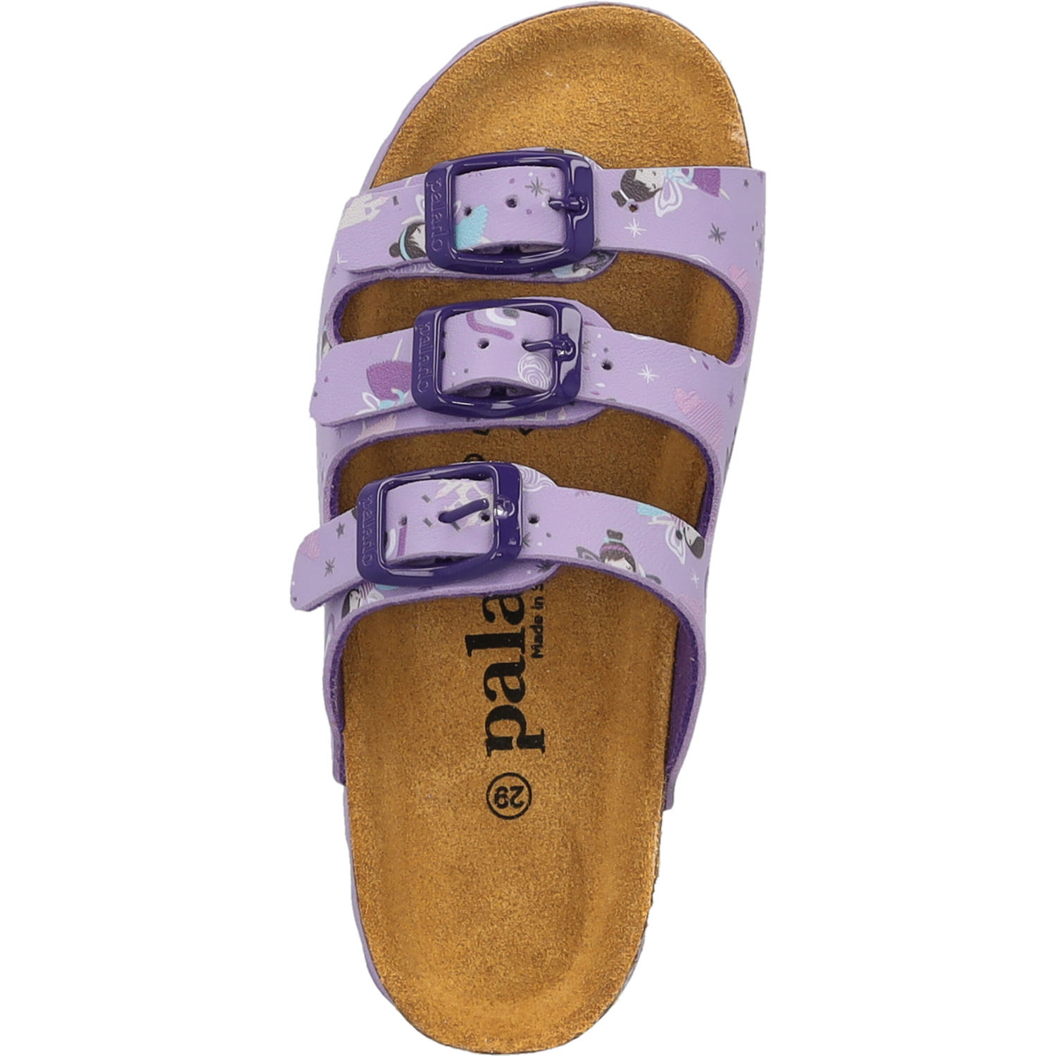 Palado Kids Capri G Print, Pantoletten, Kinder, Lila Fairy