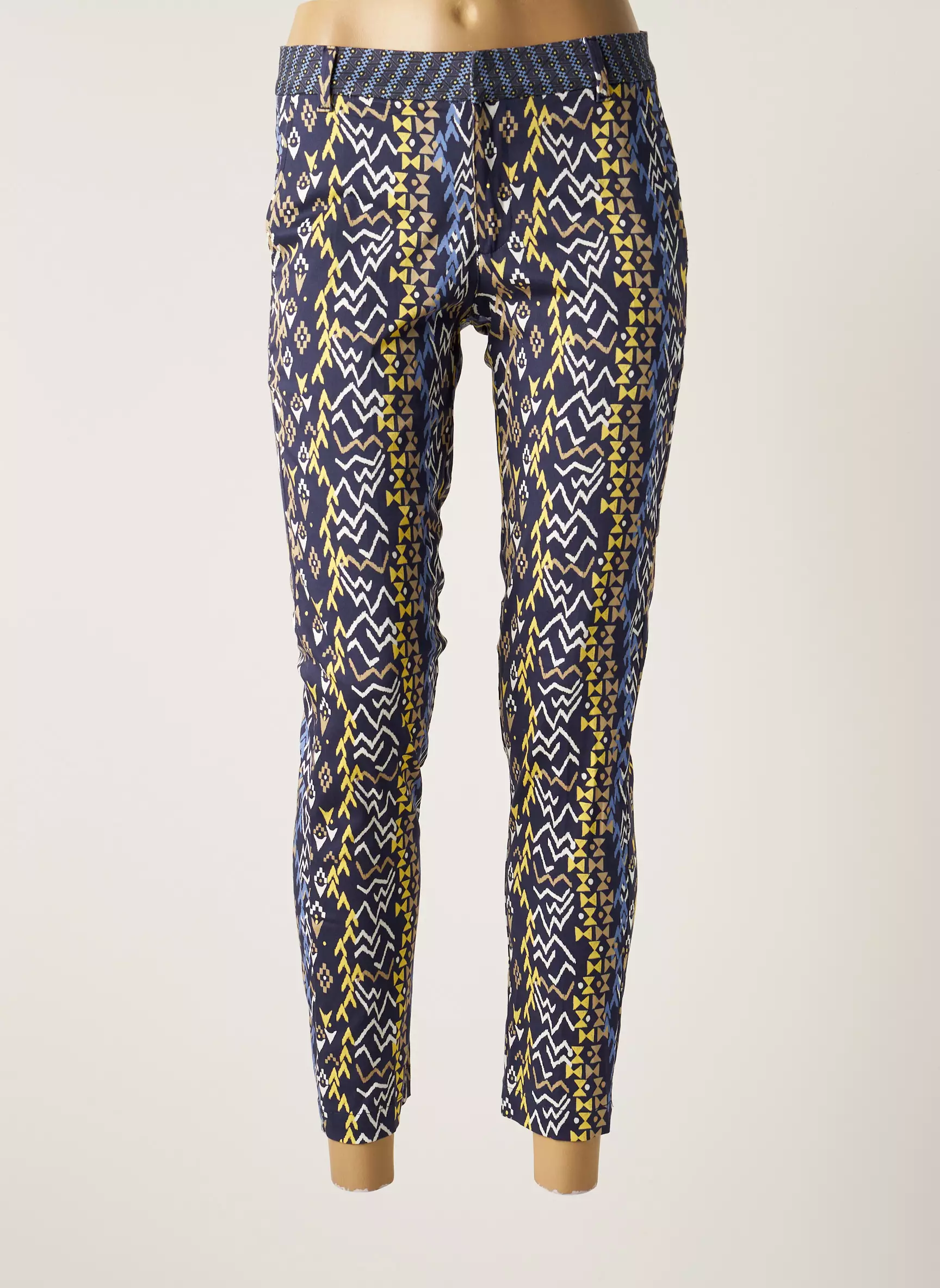Mkt Studio Pantalons Chino Femme couleur bleu